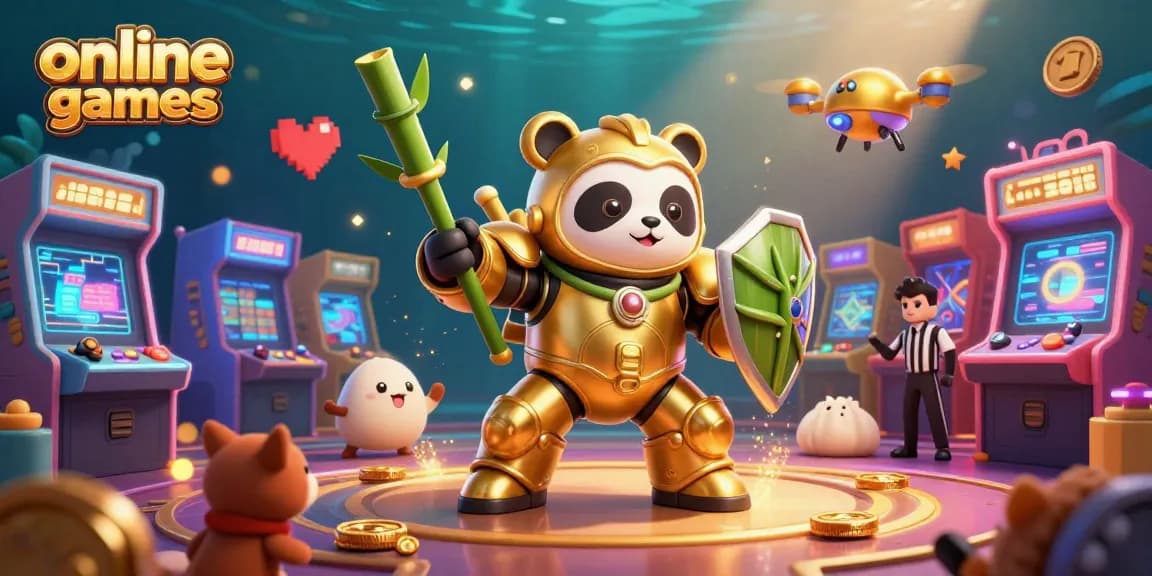 Engage with thrilling online casino games in a vibrant, animated 3D casino scene.